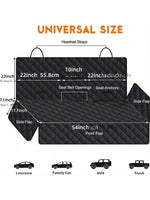 Waterproof Dog Car Seat Protector